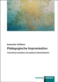 Cover: P&auml;dagogische Improvisation - Verlag Julius Klinkhardt
