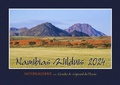 Cover: Namibias Wildnis Kalender 2024 (DIN A3 Querformat) - Wild Photo Shop