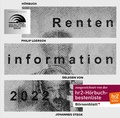 Cover: Philip Loersch - Renteninformation 2022 - Dr. Cantz'sche Verlagsgesellschaft mbH & Co. KG