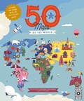Cover: 50 Maps of the World - Wide Eyed Editions
