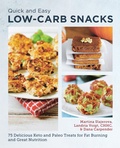 Cover: Quick and Easy Low Carb Snacks - New Shoe Press