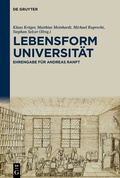 Bild: Lebensform Universität - De Gruyter