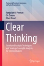 Cover: Clear Thinking - Springer