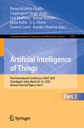 Cover: Artificial Intelligence of Things - Springer
