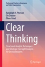 Cover: Clear Thinking - Springer