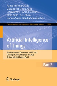 Enlarge image Cover: Artificial Intelligence of Things - Springer