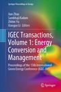 Cover: IGEC Transactions, Volume 1: Energy Conversion and Management - Springer