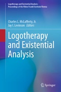 Cover: Logotherapy and Existential Analysis - Springer