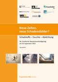 Cover: Neue Zeiten, neue Schadensbilder? - Fraunhofer IRB Verlag