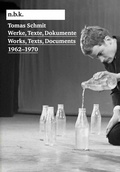 Cover: Tomas Schmit. Werke, Texte, Dokumente / Works, Texts, Documents 1962-1970. n.b.k. Ausstellungen Bd. 26 - K&ouml;nig, Walther
