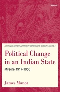 Cover: Political change in an Indian state - Australian National University,Research School of Pacific Studies, Department of Economics