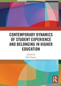 Cover: Contemporary Dynamics of Student Experience and Belonging in Higher Education - Routledge