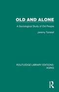 Cover: Old and Alone - Routledge