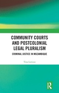 Cover: Community Courts and Postcolonial Legal Pluralism - Routledge