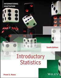 Enlarge image Cover: Introductory Statistics, International Adaptation - Wiley