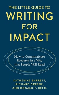 Enlarge image Cover: The Little Guide to Writing for Impact - Rowman & Littlefield Publishers