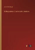 Cover: Bibliographical Clue to Latin Literature - Outlook Verlag