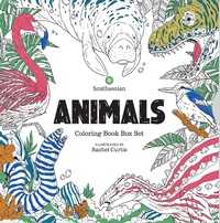 Enlarge image Cover: Animals: A Smithsonian Coloring Book Box Set - Idea & Design Works