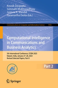 Abbildung von: Computational Intelligence in Communications and Business Analytics - Springer