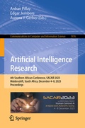 Cover: Artificial Intelligence Research - Springer