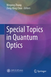 Enlarge image Cover: Special Topics in Quantum Optics - Springer