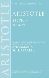 Enlarge image Cover: Aristotle: Topics Book VI - OUP eBook