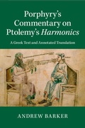 Cover: Porphyry's Commentary on Ptolemy's Harmonics - Cambridge University Press