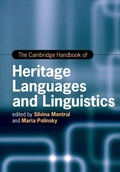 Cover: The Cambridge Handbook of Heritage Languages and Linguistics - Cambridge University Press