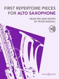 Cover: First Repertoire Pieces for Alto Saxophone - Boosey & Hawkes Music Publishers Ltd