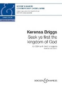 Abbildung von: Seek ye first the kingdom of God - Boosey & Hawkes Music Publishers Ltd