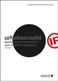 Cover: urheber.recht - Manz