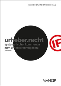 Abbildung von: urheber.recht - Manz