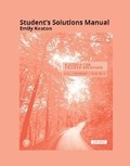 Cover: Student Solutions Manual for Algebra for College Students - Pearson
