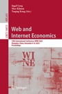 Cover: Web and Internet Economics - Springer