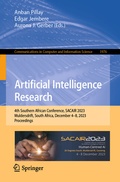 Cover: Artificial Intelligence Research - Springer