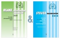 Abbildung von: Serien-Paket: BILANZBUCHHALTER JAHRBUCH & STEUER NACHRICHTEN 2024 + Jubiläumsbonus-E-Book - Grundner Fachbuch-Verlag für Steuer- und Wirtschaftsliteratur