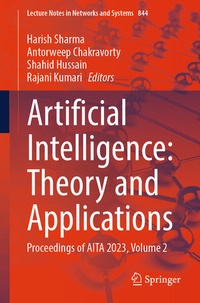 Enlarge image Cover: Artificial Intelligence: Theory and Applications - Springer
