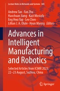 Cover: Advances in Intelligent Manufacturing and Robotics - Springer