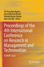 Cover: Proceedings of the 4th International Conference on Research in Management and Technovation - Springer