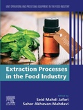 Cover: Extraction Processes in the Food Industry - Woodhead Publishing