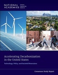 Cover: Accelerating Decarbonization in the United States - National Academies Press