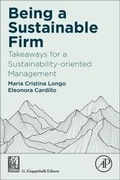 Cover: Being a Sustainable Firm - Academic Press