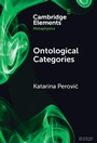 Cover: Ontological Categories - Cambridge University Press