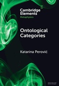Cover: Ontological Categories - Cambridge University Press