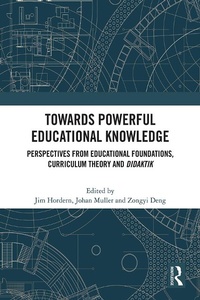 Enlarge image Cover: Towards Powerful Educational Knowledge - Routledge