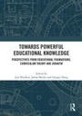 Cover: Towards Powerful Educational Knowledge - Routledge