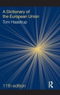 Cover: A Dictionary of the European Union - Routledge