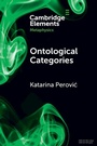 Cover: Ontological Categories - Cambridge University Press
