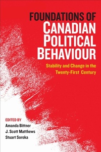 Enlarge image Cover: Foundations of Canadian Political Behaviour - University of Toronto Press