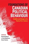 Cover: Foundations of Canadian Political Behaviour - University of Toronto Press